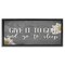Stupell Industries Give It to God Grey Phrase Framed Floater Canvas Wall Art